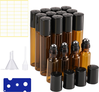 16 Leere Roll-On Glasflaschen FüR äTherische ÖLe