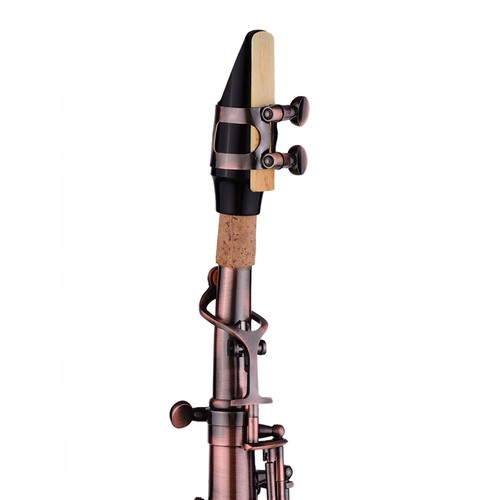 Straight Soprano Saxophone Brass Nickel Plated Bb Sax Woodwind Instrument A9O9 - Picture 8 of 11