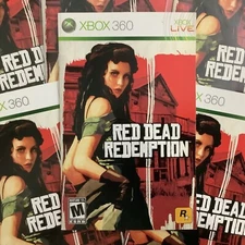 Red Dead Redemption Microsoft Xbox 360 Instruction Manual Only