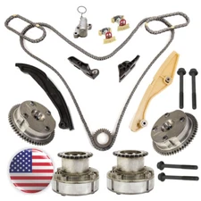 Timing Chain Kit Cam Phaser VVT Fits Ford Lincoln Taurus Transit Explorer F-150