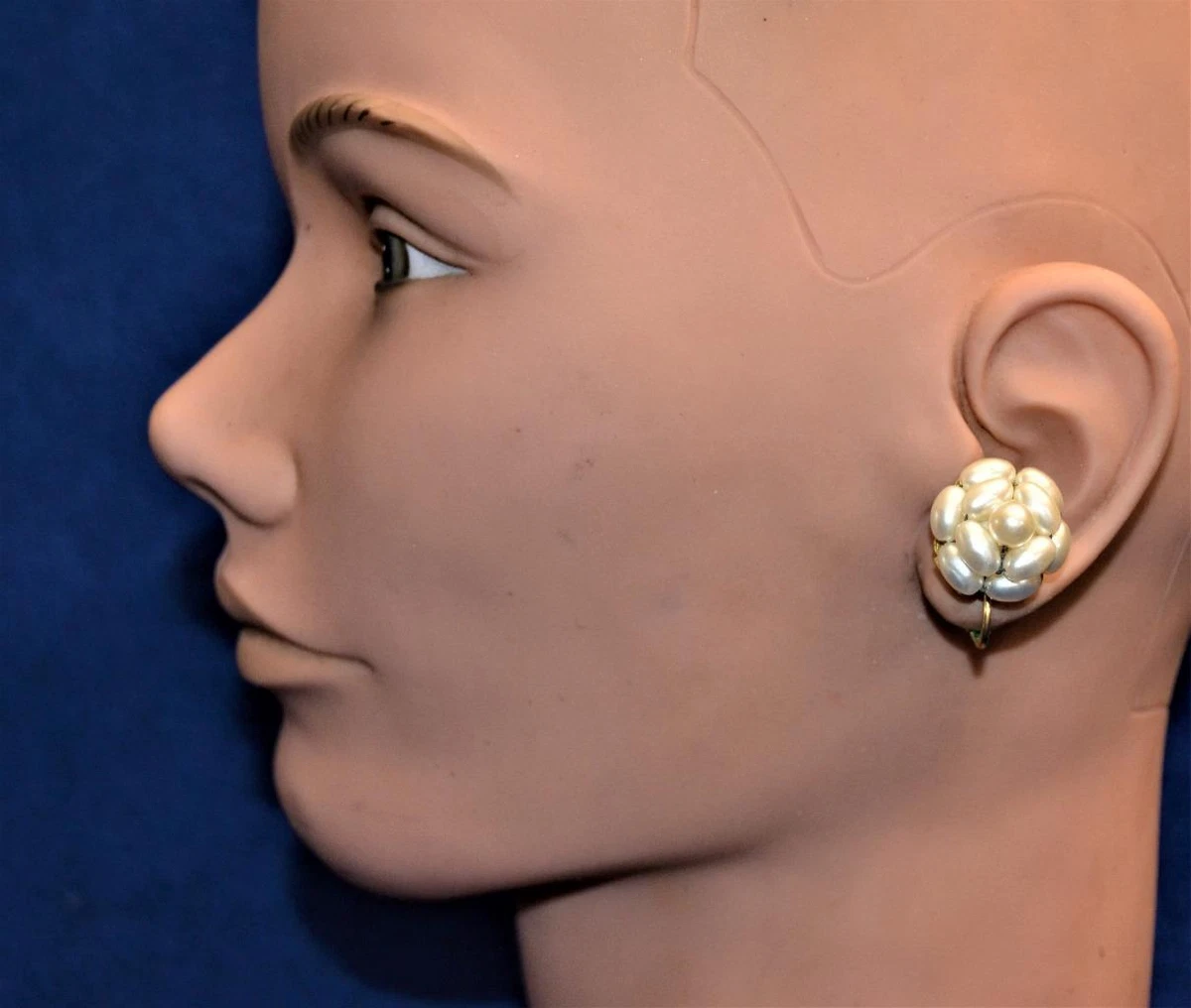 Orecchini Anni 80 In Resina Colorata Orecchini Clip-On Retrò Anni '80 - Grande Cerchio In Resina, Multicolore, Stile Vintage, Senza Foro Orecchini Vintage Retrò - Foto 5