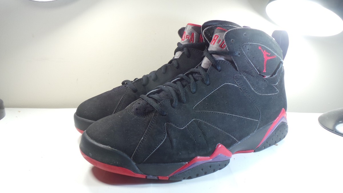 NIKE AIR JORDAN VII 7 RETRO‎ RAPTOR MENS SHOES SZ 7.5 304775-018 Read NIKE 2012 AIR JORDAN 7 VII 304775 018 RAPTOR BRED 12 VINTAGE  main image 4