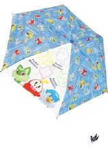 J's Planning Folding Umbrella Pocket Monster Sky Blue 90440