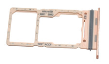 OEM SAMSUNG GALAXY A33 5G SM-A336M/DS ORIGINAL GOLD MICRO SD DUAL SIM CARD TRAY