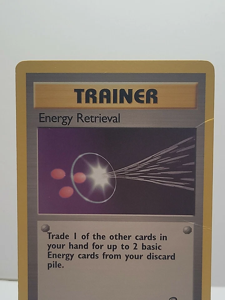 Energy Retrieval 110/130 Pokemon Base Set 2 Trainer Damaged Used See Pictures - Image 3 of 4
