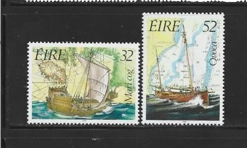 Navegação em estado perfeito/sem marca de charneira Selos IRLANDÊS