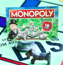Monopoly Board Game for Ages 8 , Includes 8 Tokens New Factory Sealed, 2-8 Play