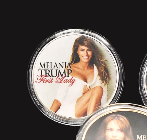 Melania Trump Dollar Gedenkmünze mit Schutzhülle # 14 - Bild 2 von 12