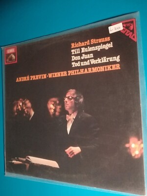 Strauss- Eulenspiegel/ Don Juan, Tod und Verklärung / Andre Previn LP/L444