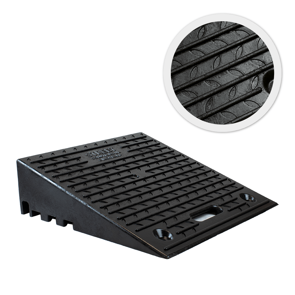 6" Wheelchair Kerb Ramps (Perfect for HGV use) Rubber Ramps Kerb