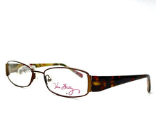 Vera Bradley Eyeglasses VB Meghan Hello Dahlia! Brown Rectangular 52-17-140 B1
