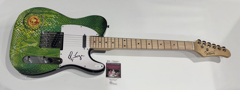 ALICE COOPER SIGNED CUSTOM BILLION DOLLAR BABIES ELECTRIC GUITAR JSA COA