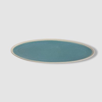 $84 Lenox Blue Naomi Bay Hors D'Oeuvre Tray