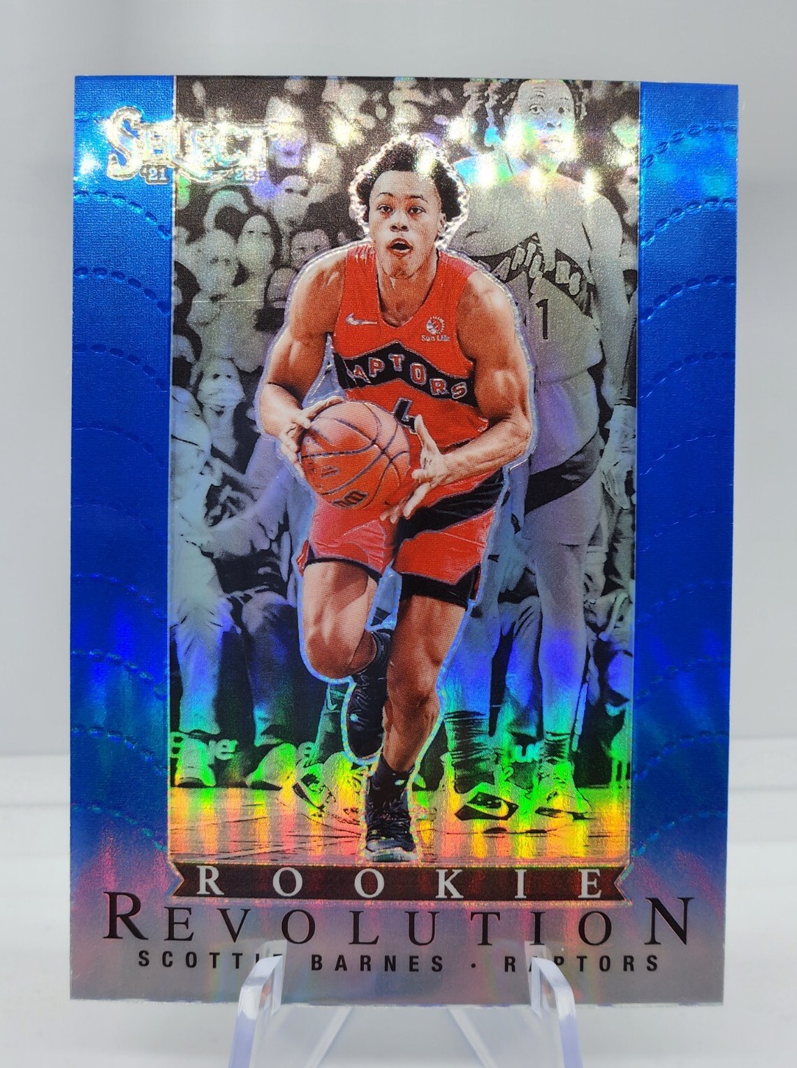 2021-22 Panini Select SCOTTIE BARNES "Rookie Revolution" #13  Blue Prizm
