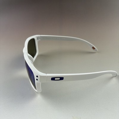 Oakley Holbrook Polarized Sunglasses - White/Blue | eBay