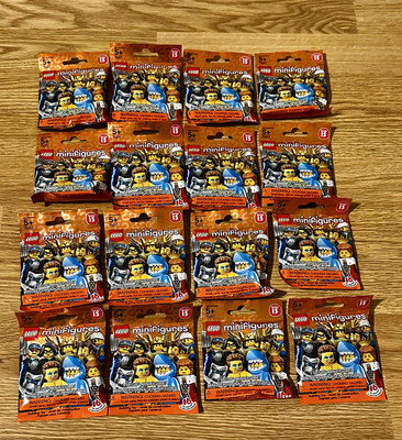Complete Set of (16) Lego Series 15 Minifigures 71011 New Factory Sealed 2016
