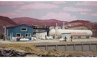 Walthers Cornerstone 933-3213 N Central Gas- Und Versorgungskit