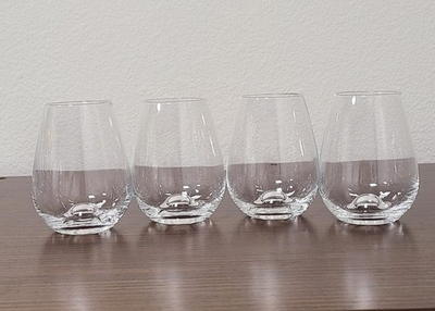 #ad Set Of 4 Rona Crystal Wineglass 11 Oz $45.75