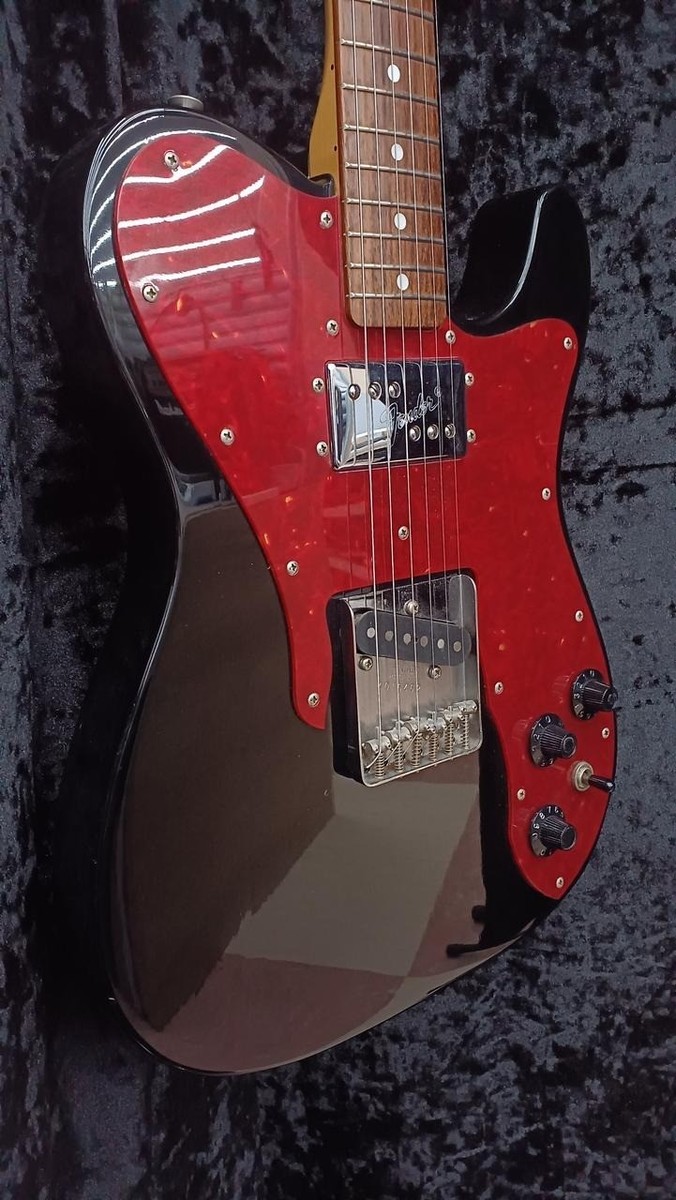 Fender Japan Telecaster Custom TC72TS BLK/R Electric Guitar