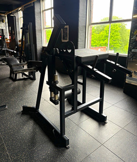 Watson Plate Loaded reverse hyper Steel Black Commercial Use