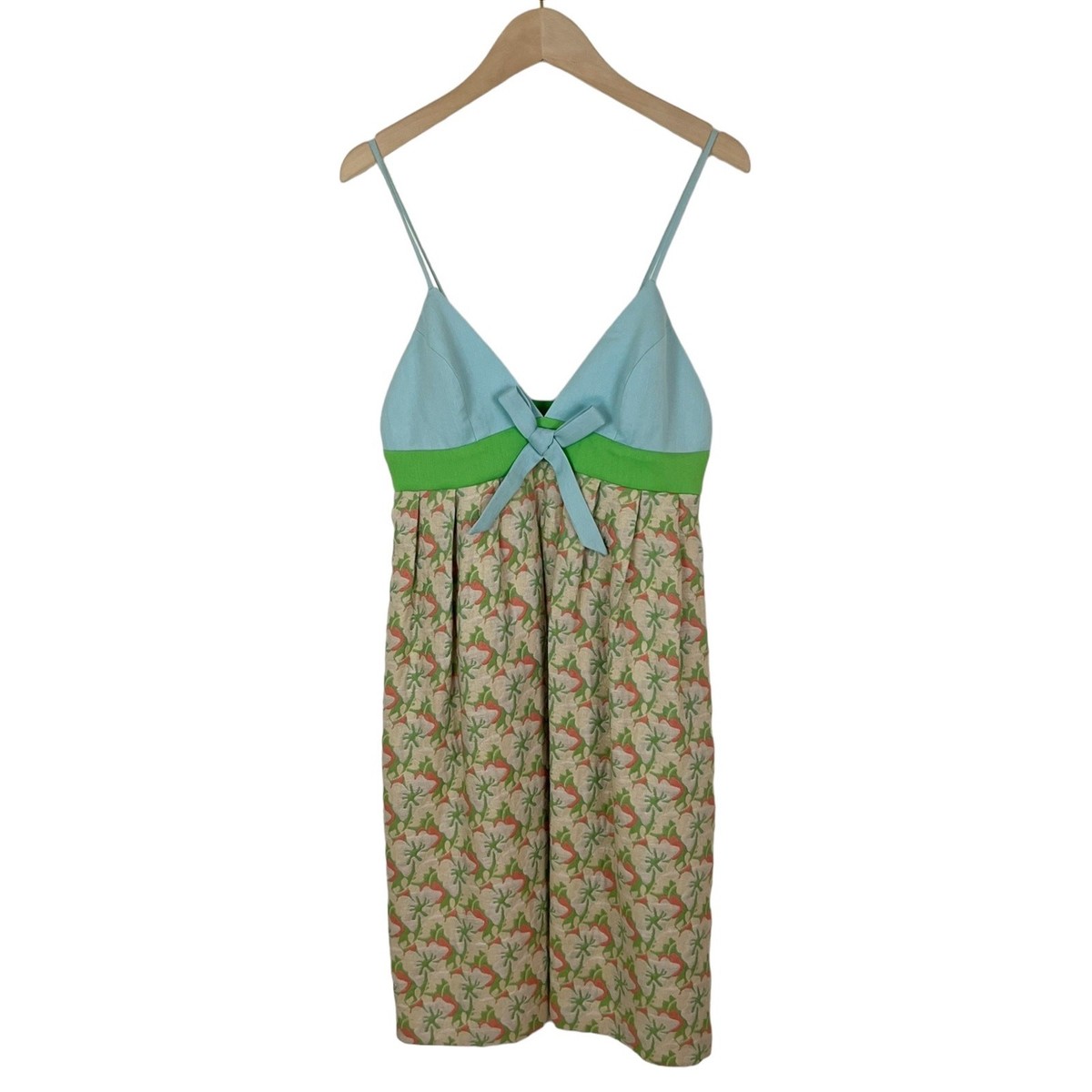 Anthropologie Lauren Moffatt Sleeveless Babydoll Dress Size 2
