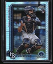 2025 Topps Chrome Logan Driscoll Rookie Prism #185 Tampa Bay Rays