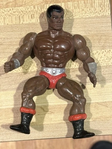 Vintage 1981 He-Man CLAMP CHAMP Figure Masters of the Universe MOTU Malaysia