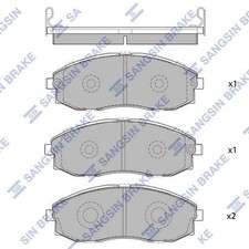Hi-Q Bremsbeläge Satz Vorne Bremsklötze für HYUNDAI H-1 Kastenwagen (A1) SP1100