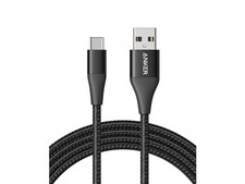 ANKER POWERLINE II USB-C TO USB-A 2.0 CABLE 6FT / 1.8M - BLACK