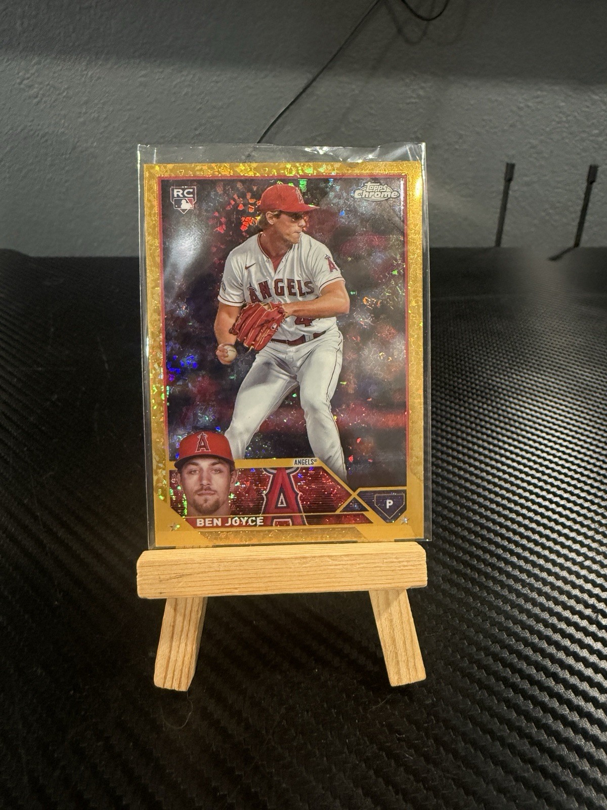 2023 Topps Chrome Update Series - Ben Joyce #USC86 Gold Refractor /50 (RC)
