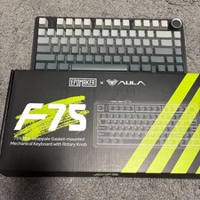 Clavier gaming Aula x EPOMAKER F75 TKL JP noir gris d'occasion testé