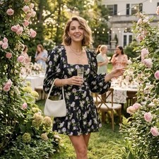 caroline constas julian floral dress Xs May Sale new