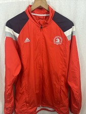 Adidas Running Jacket Boston Marathon 2018 Mens Size Large Windbreaker Jacket