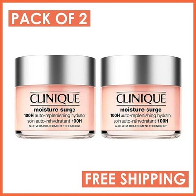 Clinique Moisture Surge 100H Auto-Replenishing Hydrator 4.2oz / 125ml  Pack of 2