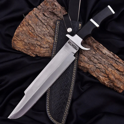 #ad Handmade Predator Movie Knife Replica – Bowie Knife Camel Bone Handle Machete $90.00