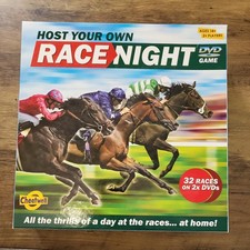 Cheatwell Games: Host Your Own Race Night, 32 Races DVD Game Very Good Condition
