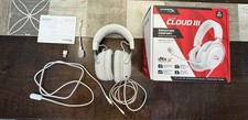 HyperX Cloud III Wired Gaming Headset White