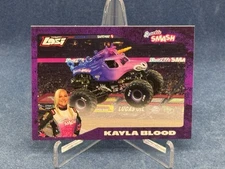 KAYLA BLOOD 2025 Monster Jam World Finals XXIV Salt Lake City LE Card