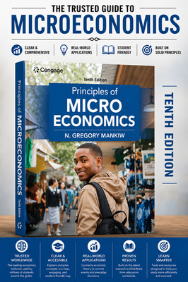 Principles of Microeconomics 10th Edition Softcover N. Gregory Mankiw Cengage