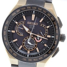 SEIKO Astron SBXB126/8X53-0AV0-2 GPS black Dial Solar Powered Radio Men's 912318