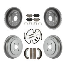 Transit Auto KGC-101917 Brake Disc and Pad Kit Front & Rear for Pontiac Pursuit