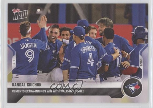 2021 Topps Now 160 Randal Grichuk