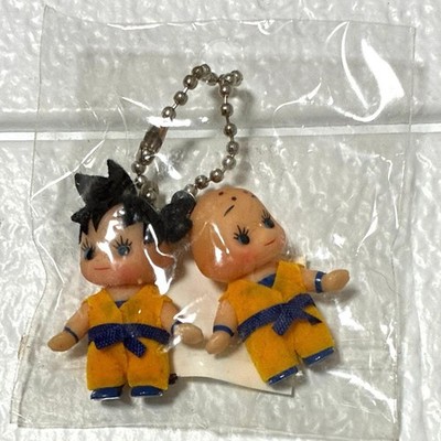 [Selten] Schlüsselanhänger Kigurumi Kewpie Dragon Ball Goku Krillin
