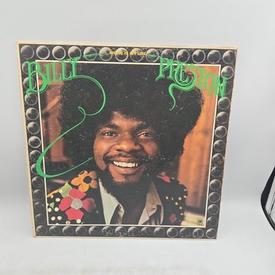Billy Preston Music Is My Life LP 1972 A&M SP-3516 Gatefold Soul Funk