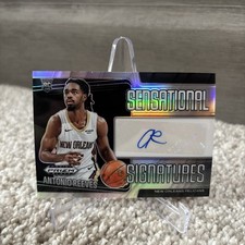 2024-25 Panini Prizm Black Antonio Reeves Sensational Signature Prizm Auto Pels 