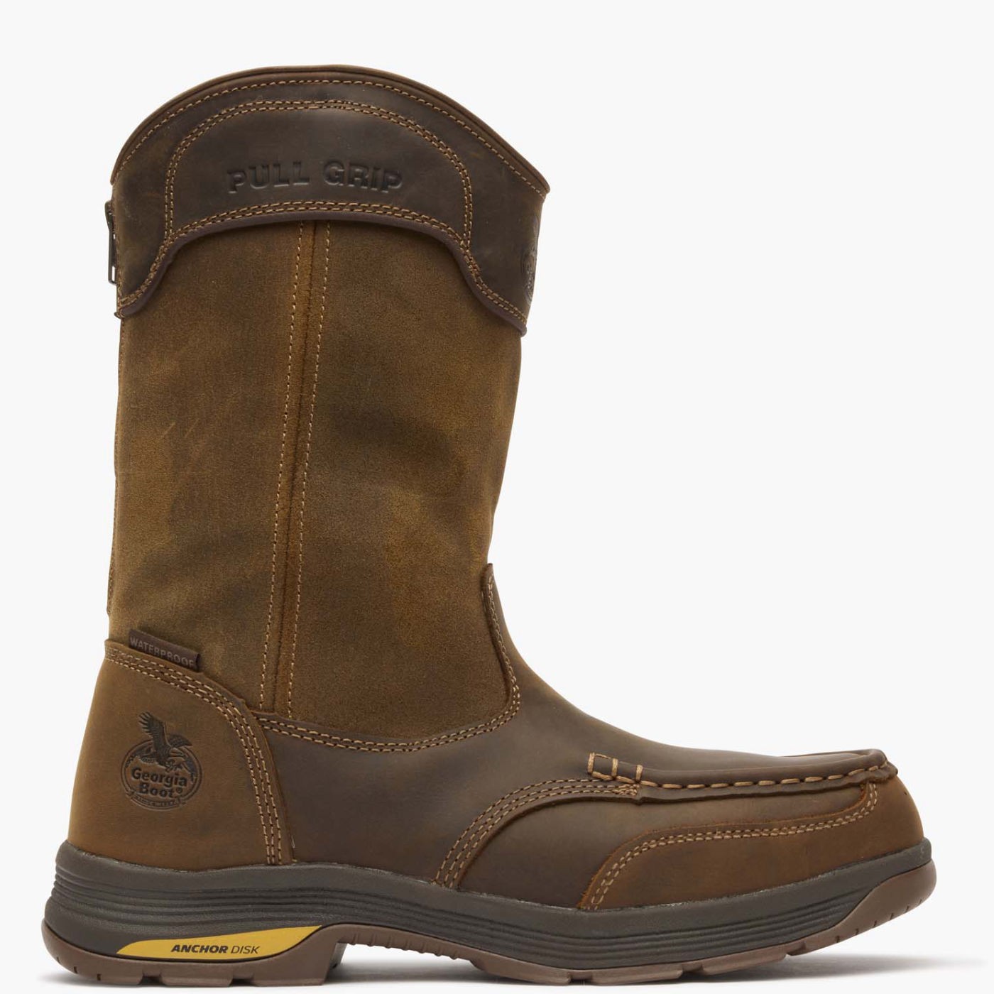 Georgia Boot Athens SuperLyte Alloy Toe Waterproof Wellington Pull-On Boots 30790₽