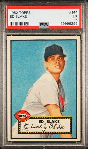 1952 Ed Blake [Gray Back] #144