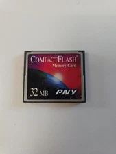 32mb PNY CompactFlash Memory Card- 32 mb PNY Compact Flash