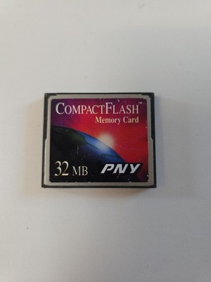 32mb PNY CompactFlash Memory Card- 32 mb PNY Compact Flash