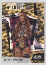 2022 Upper Deck Allure AEW AEW Logo 228/299 Dr Britt Baker #5 09q5